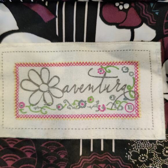 Aventura Quilted Maroon Mock Neck Insulated Zip Up Jacket Size XL - Picture 8 of 12